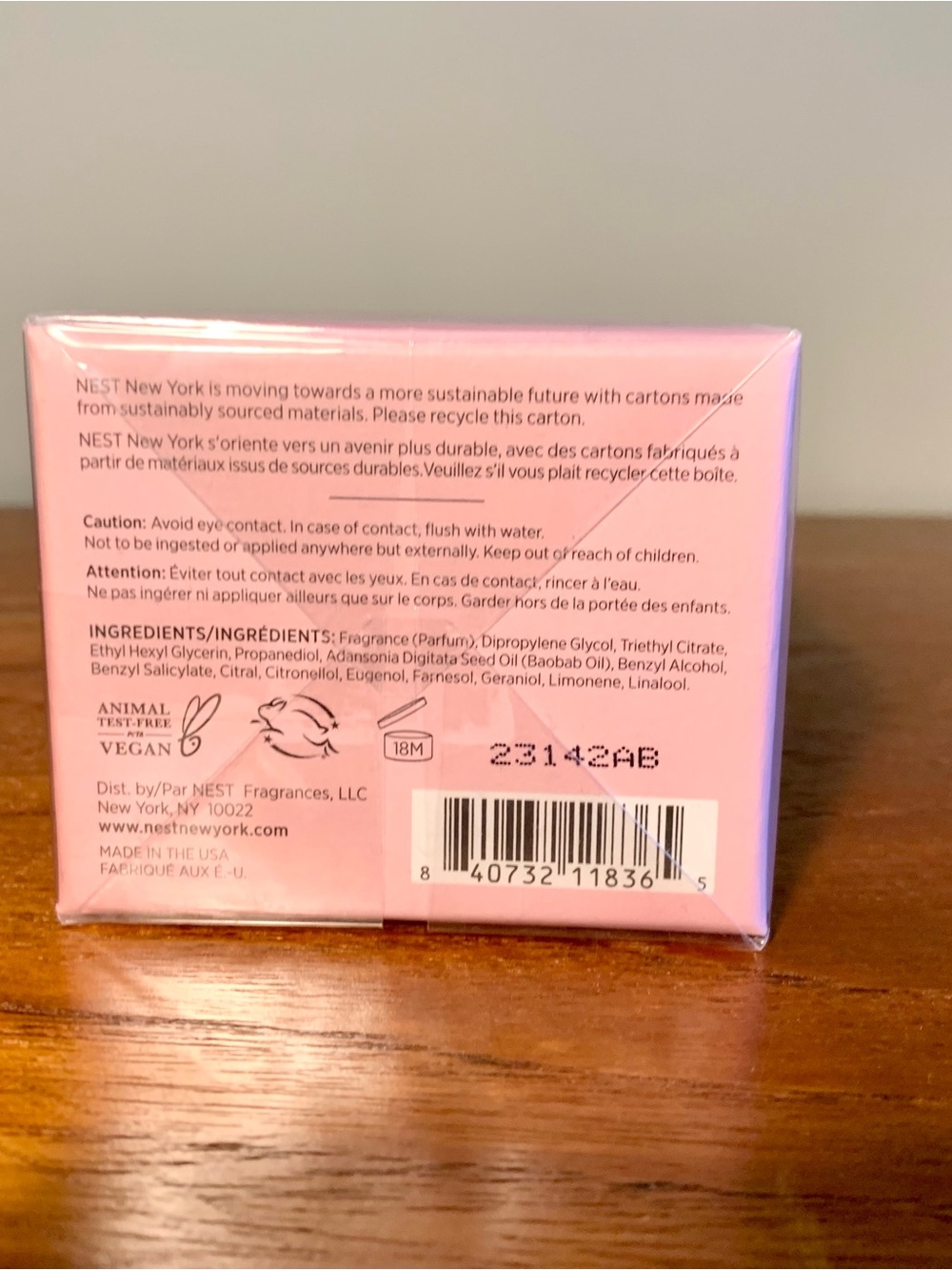 New + Sealed NEST Turkish Rose Perfume Oil (30mL) - Picture 6 of 6